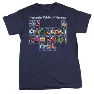 Marvel Comics T-Shirt - Periodic Table
